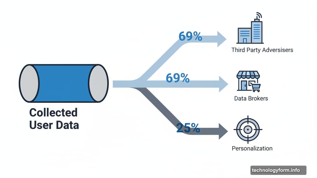 Apps share data with third parties for advertising purposes