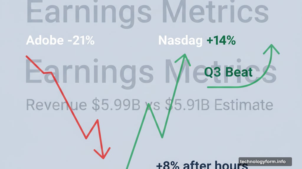 Adobe stock jumped eight percent after crushing earnings expectations