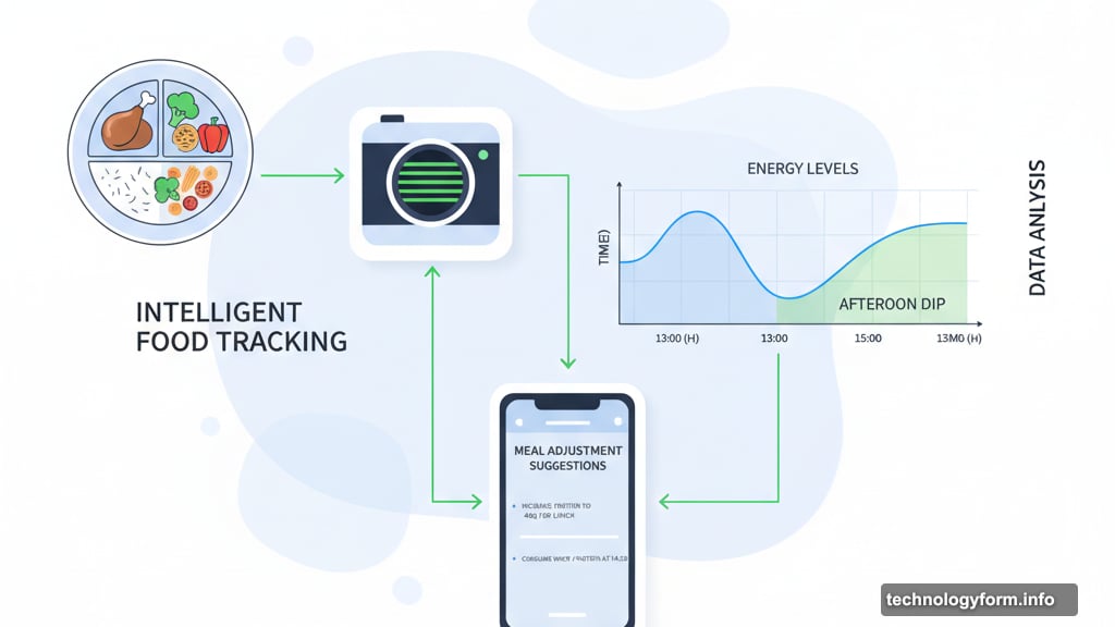 Intelligent food tracking connects eating habits to health outcomes