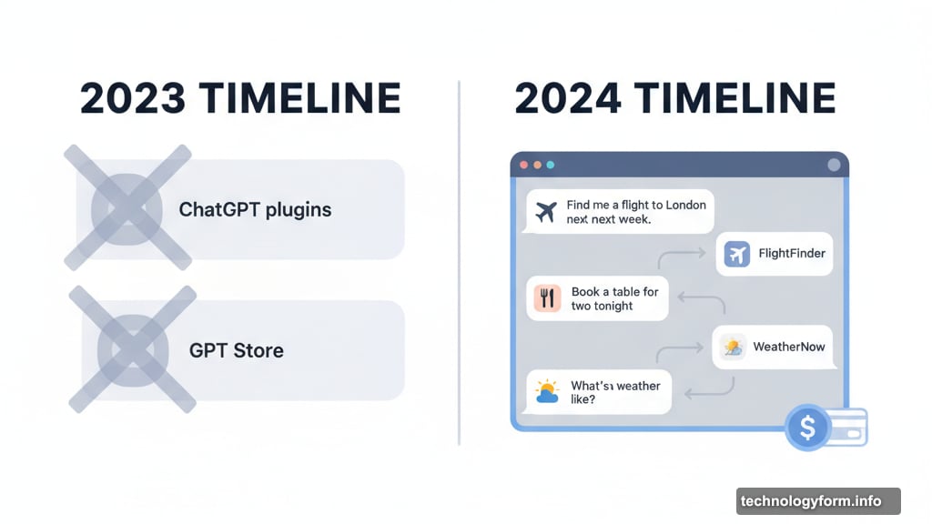 OpenAI's failed plugin store transforms into contextual app integration