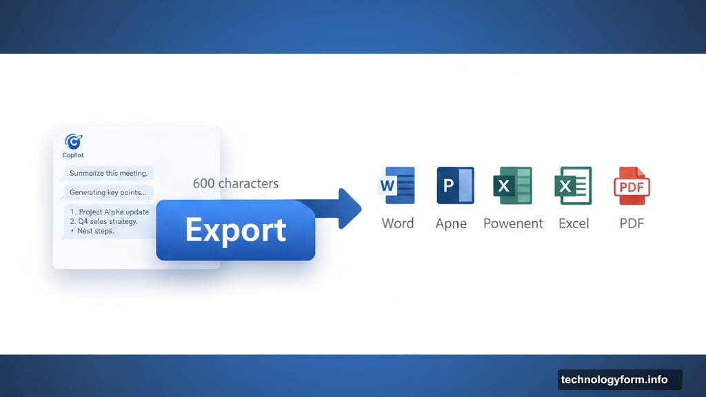 Copilot generates Office files directly from chat conversations without apps