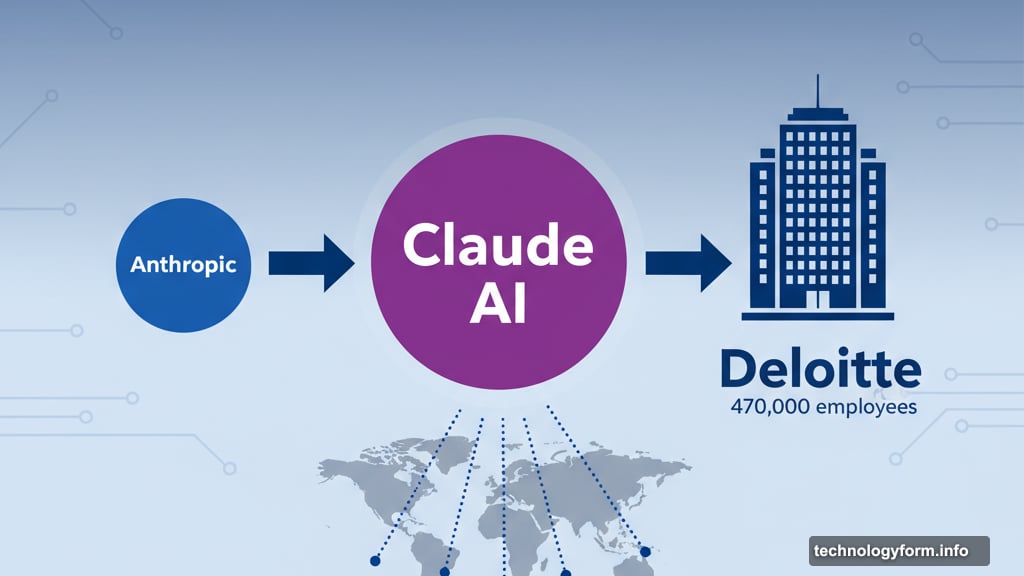 Anthropic's largest enterprise deployment of Claude across 470,000 Deloitte employees