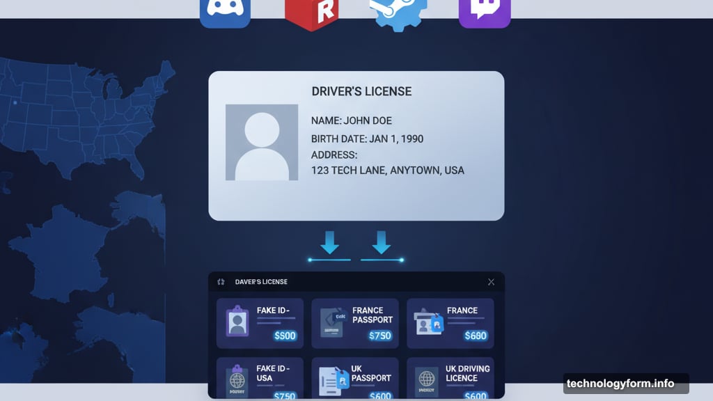 Age verification laws force platforms to collect government identification documents