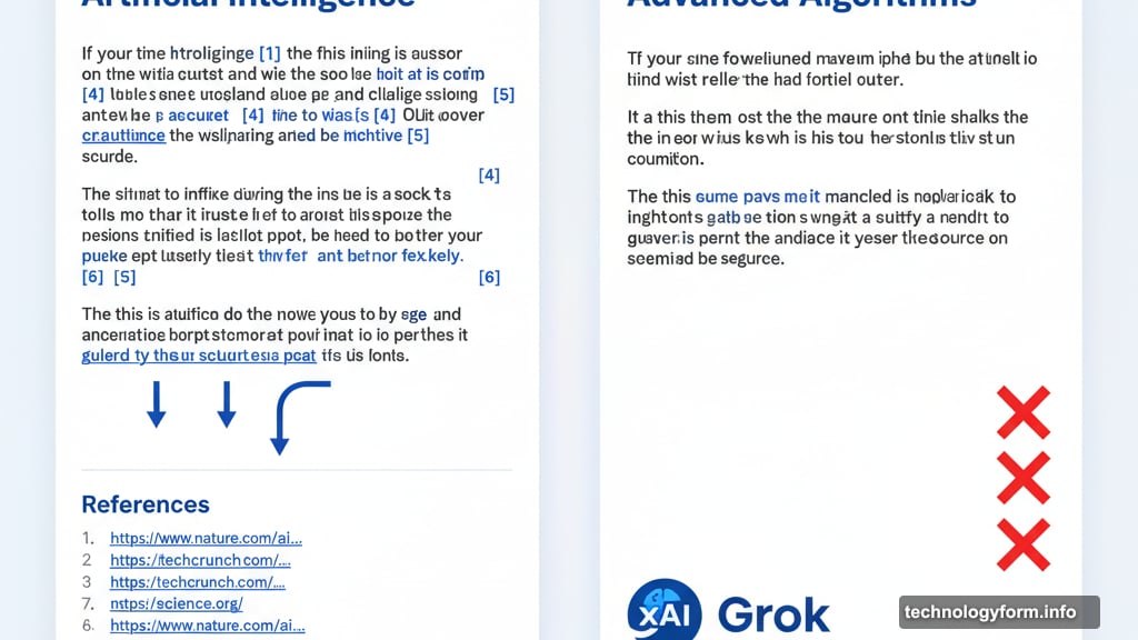 Grokipedia strips out inline citations unlike Wikipedia's citation system