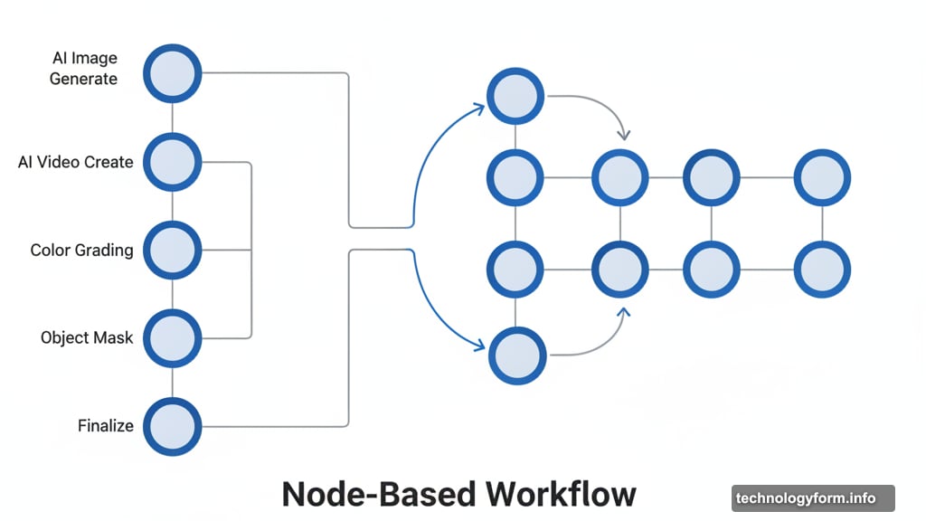 Node-based approach gives creators precise control over AI outputs