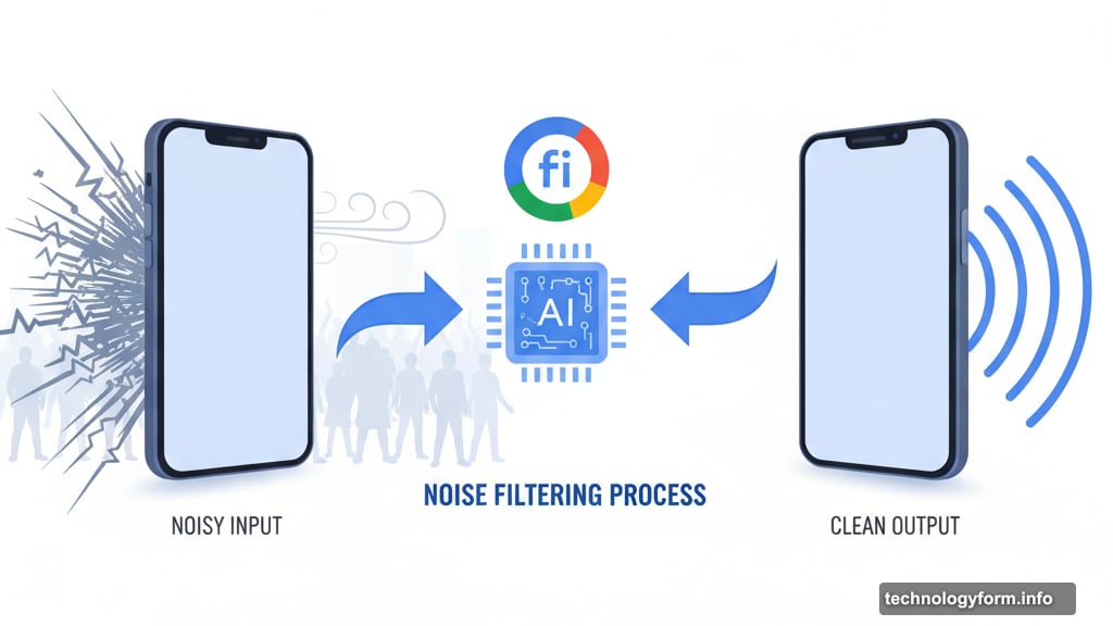 AI analyzes background noise in real-time and filters it out