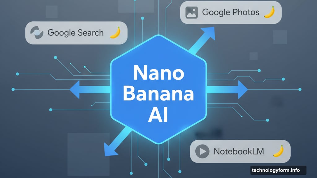 Nano Banana AI model rolled out across Search Photos and NotebookLM