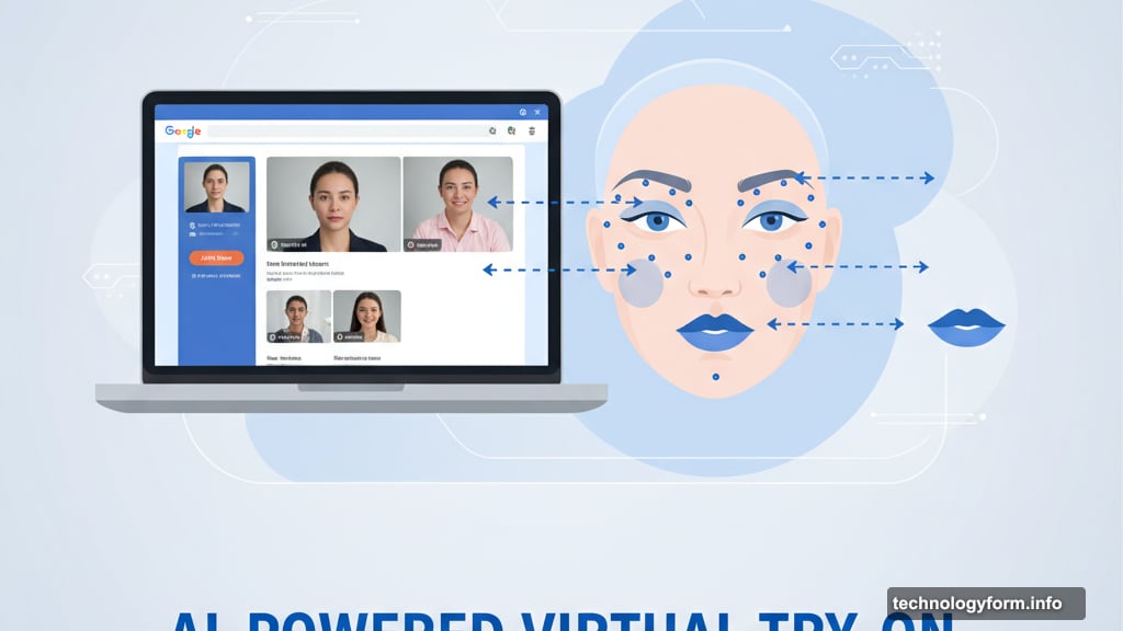 AI tracks your face in real-time keeping makeup locked to features