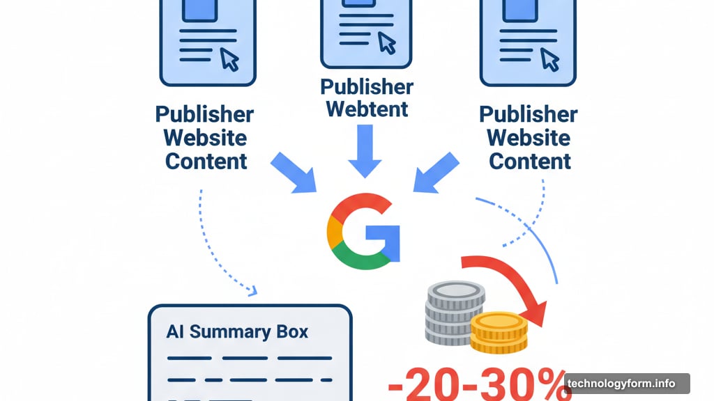 Publishers report traffic declines of 20-30% since AI Mode became widespread