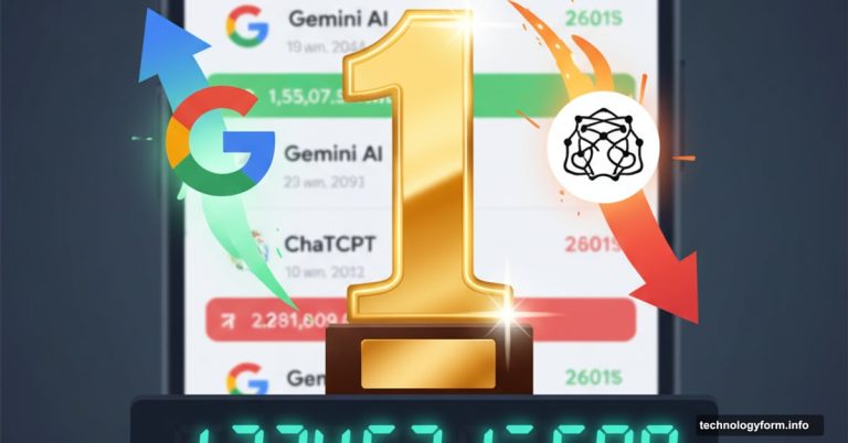 Google Gemini overtakes ChatGPT to reach number one App Store ranking