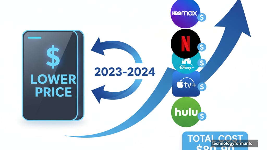 Streaming bundles rival cable bills in cost compared to traditional television