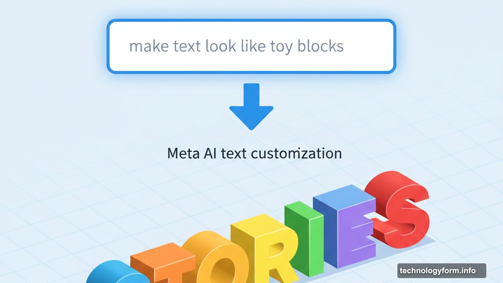 Meta AI customizes Instagram text appearance through plain English prompts