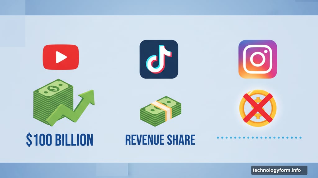 YouTube and TikTok continue paying creators through revenue share programs