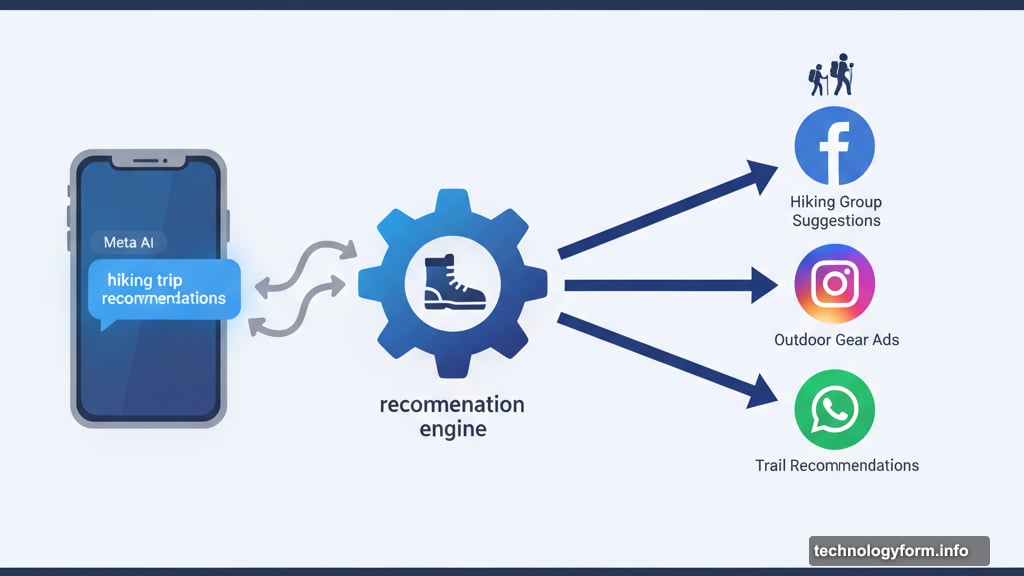 AI conversations feed directly into the recommendation engine across platforms