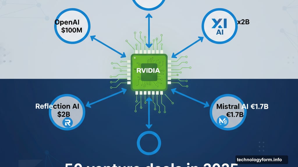 Nvidia invested billions across 50 startups in 2025 alone