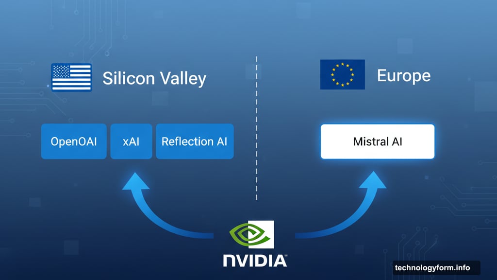 Nvidia invested heavily in international AI companies and European alternatives