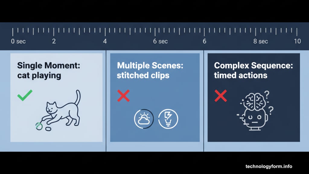 Work within the ten-second window with single focused actions