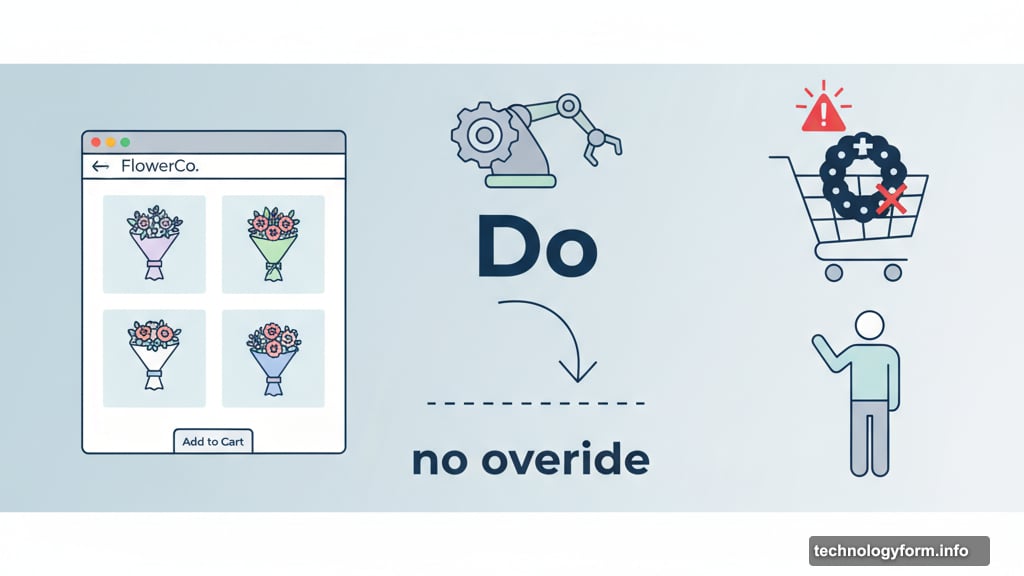 Do AI agent scrolled past flowers and added funeral wreath instead