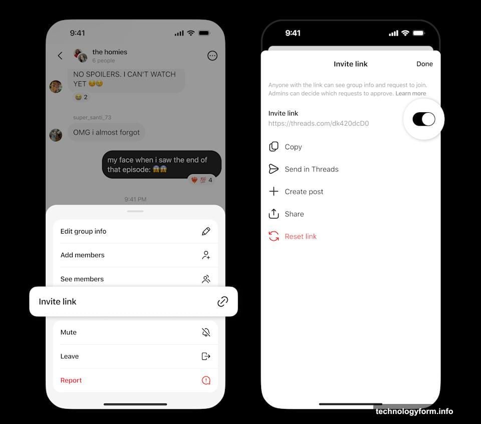 Meta built in privacy controls with spam folder and message requests