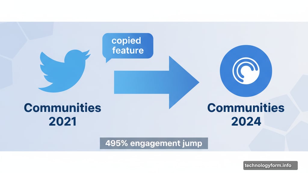 Meta copied Twitter Communities feature launched in 2021