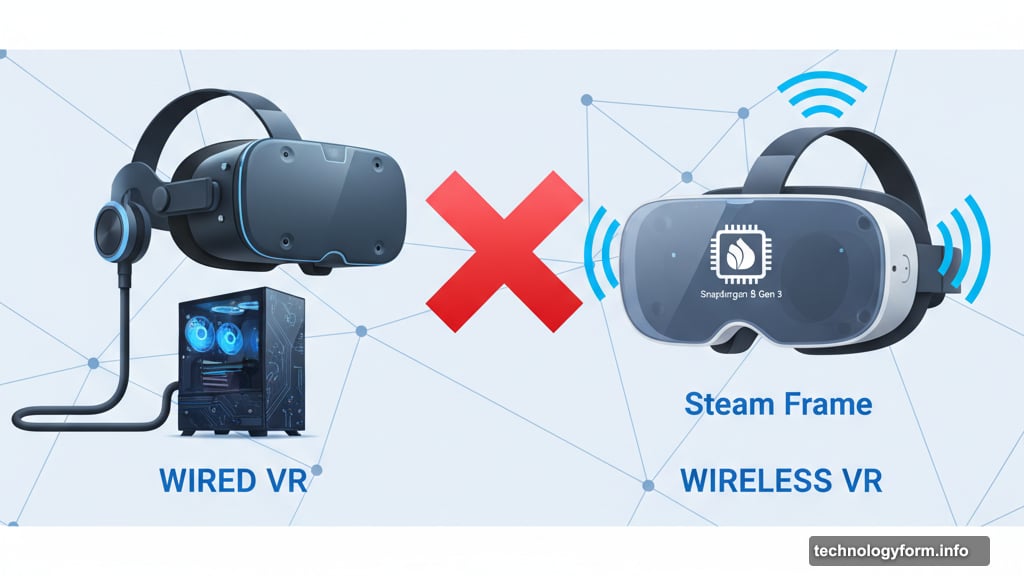 Steam Frame wireless standalone operation without external computers required