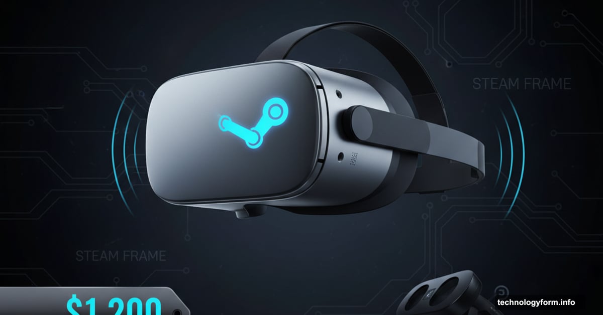Valve Steam Frame VR headset with wireless capability and premium price tag