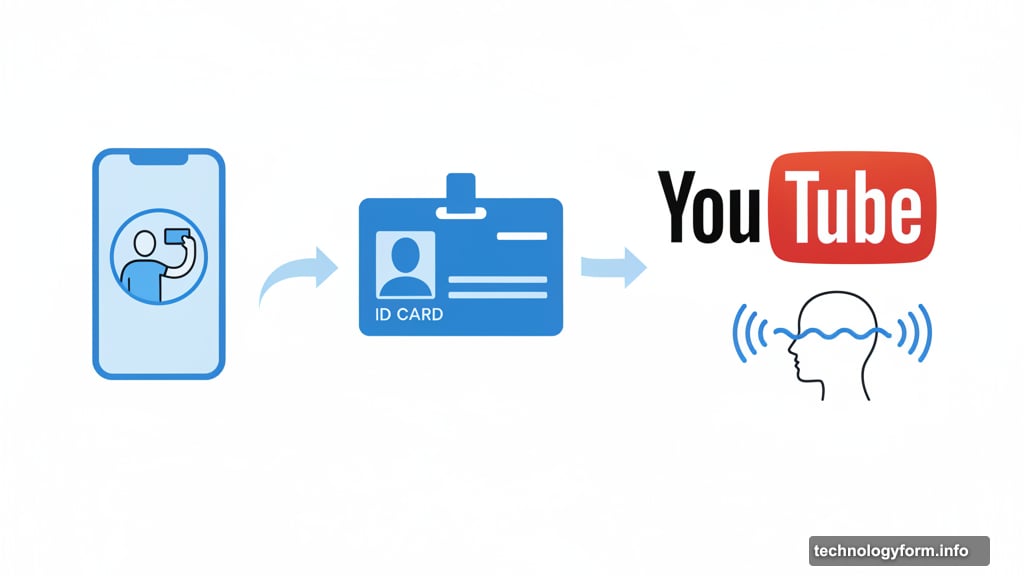 YouTube verification process requires government ID and video selfie submission
