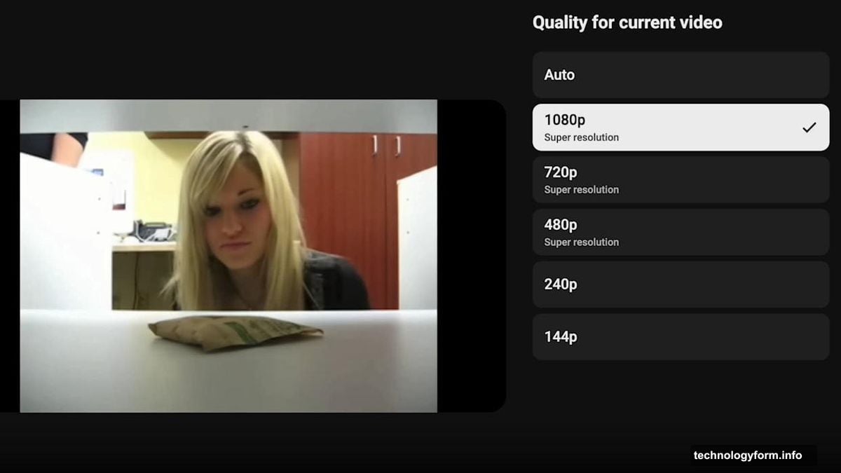 YouTube AI upscales low-resolution content to HD automatically