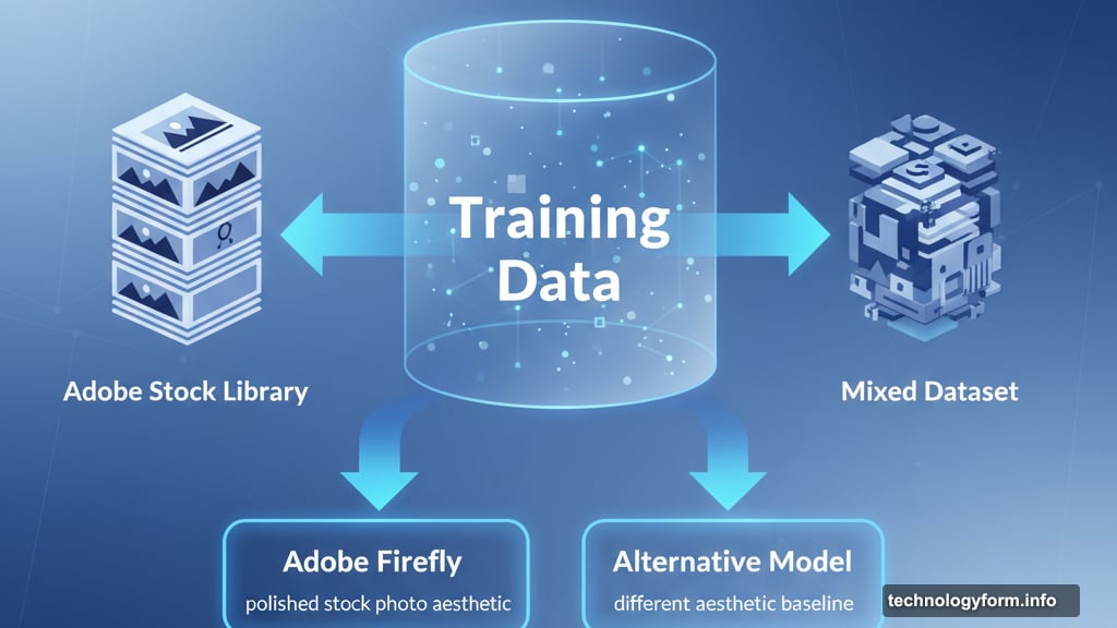 Training data shapes AI model personalities and aesthetic baselines