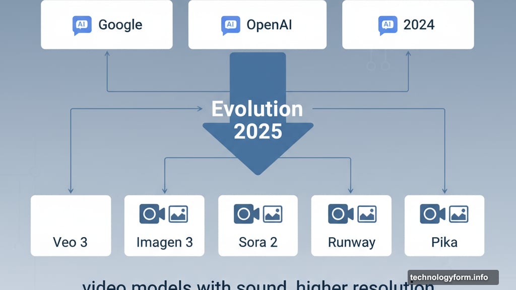 Generative AI evolved from chatbots to video and image generation tools