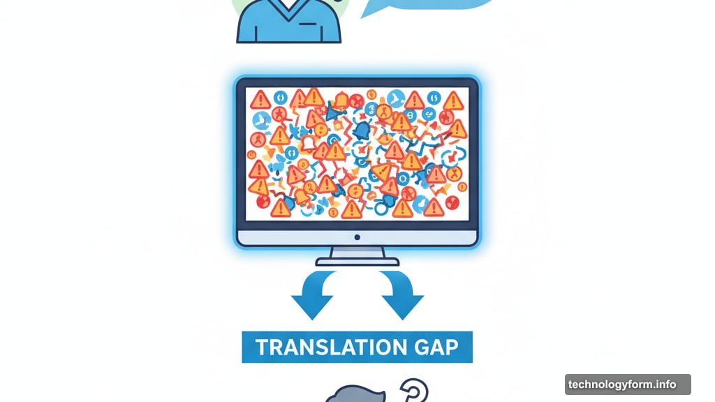 Radiologists speak in technical terminology creating translation gaps with primary care