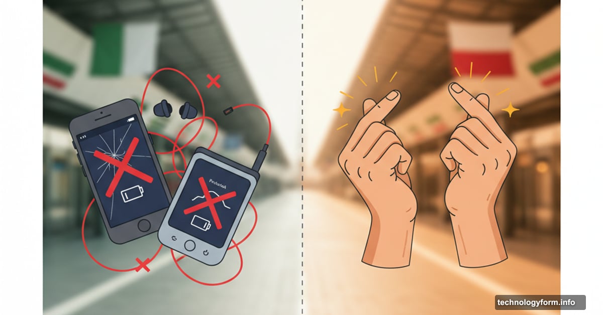 Dead AI translation devices versus successful hand gestures in Italy