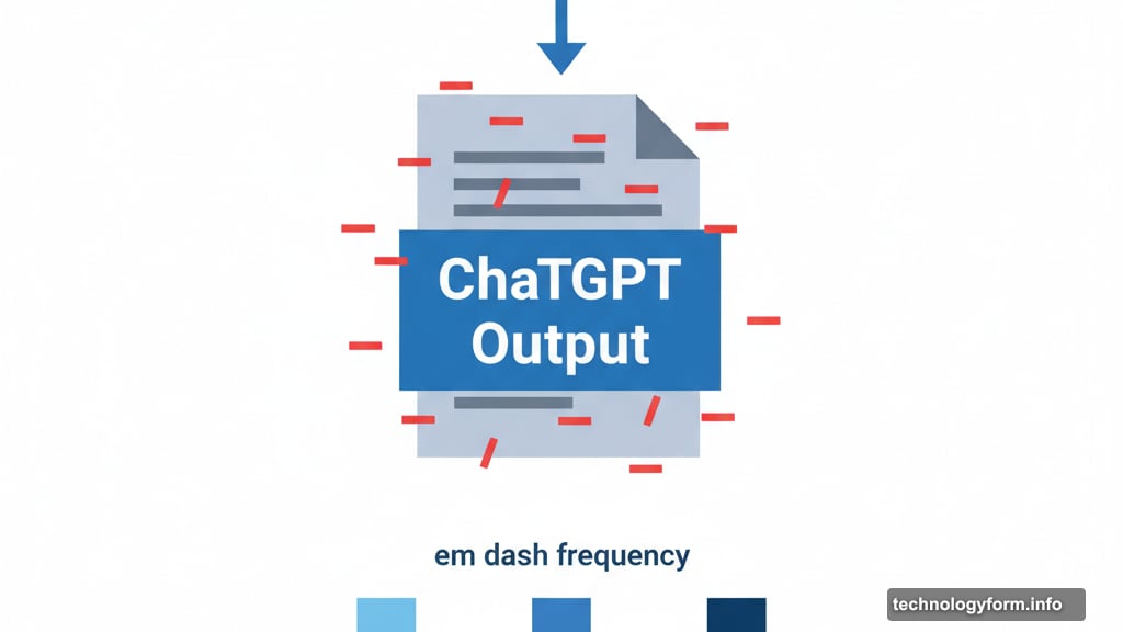 Em dashes became ChatGPT's tell in AI-generated text detection