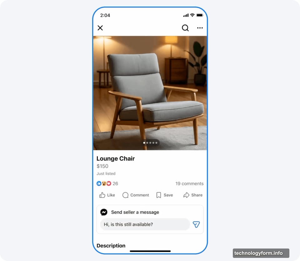 Collections let you shop with friends on Facebook Marketplace