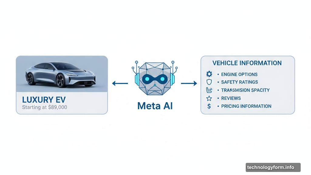 Meta AI compiles vehicle specifications into one consolidated view