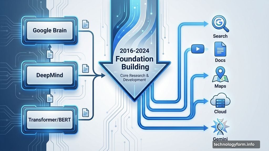 Google's AI-First transformation from research to full product integration