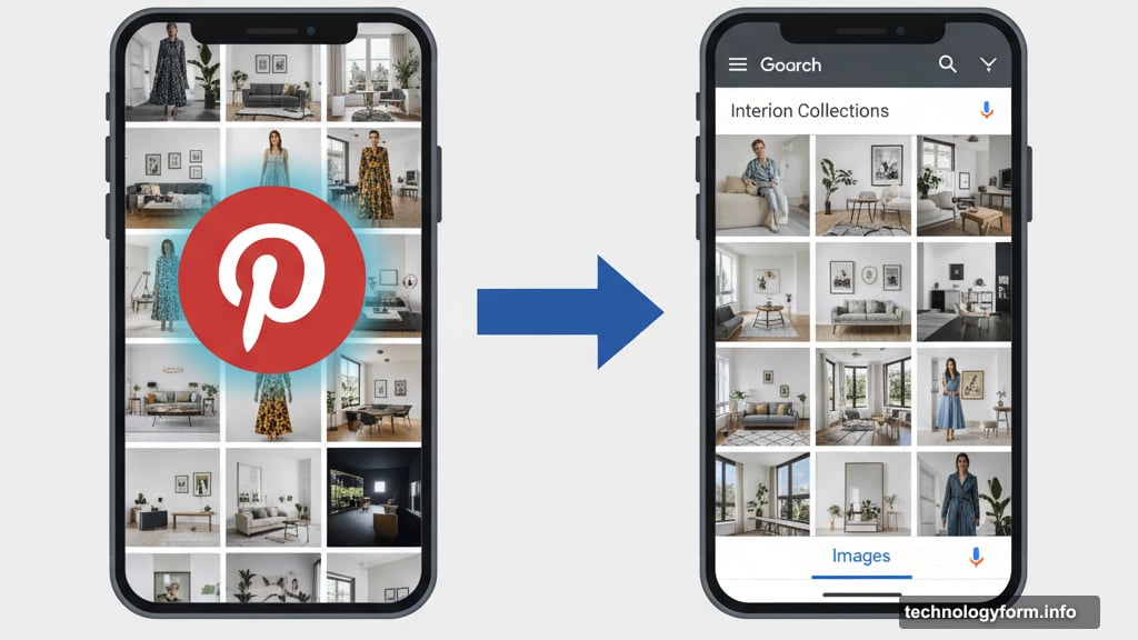 Google clones Pinterest's core function of browsing inspirational photos