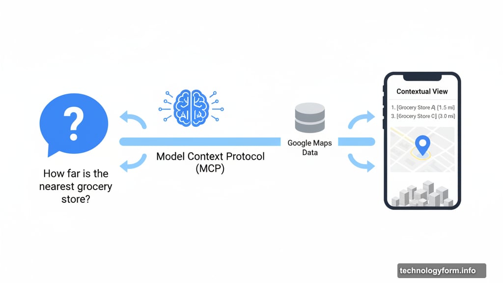 Grounding Lite connects AI assistants to Maps data using MCP