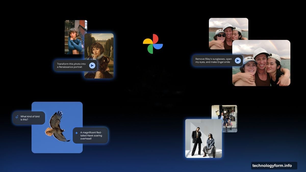 Google Photos applies different edits to different people in one request