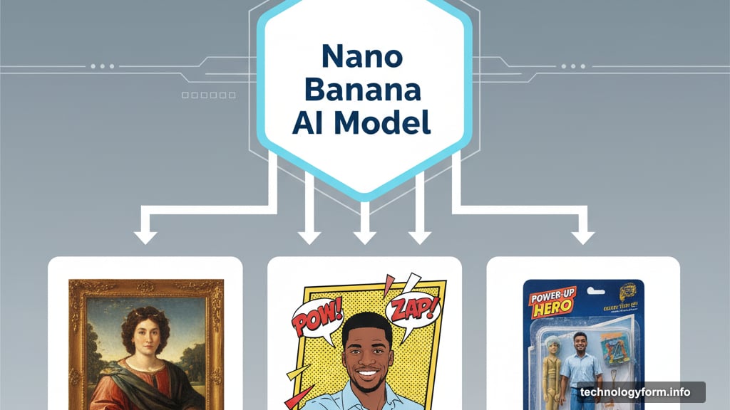 Nano Banana transforms photos into Renaissance portraits and cartoon strips