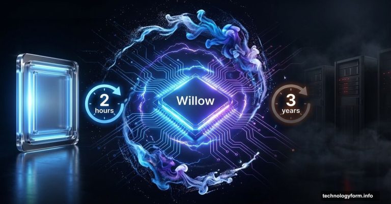 Google's Willow quantum chip outpacing classical supercomputers in processing time