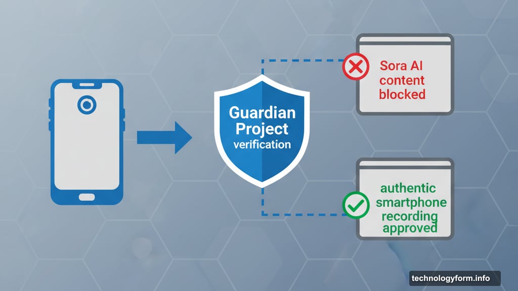 Guardian Project technology verifies videos were recorded on smartphones