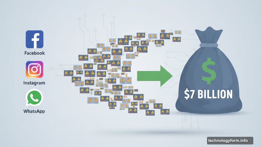 Meta earns seven billion yearly from obvious scam advertisements