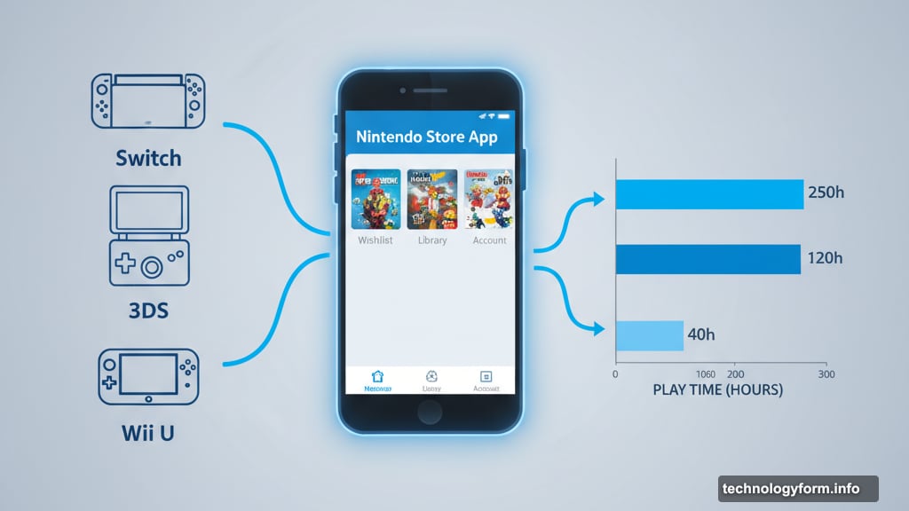 Play history tracking across Switch, 3DS, and Wii U systems