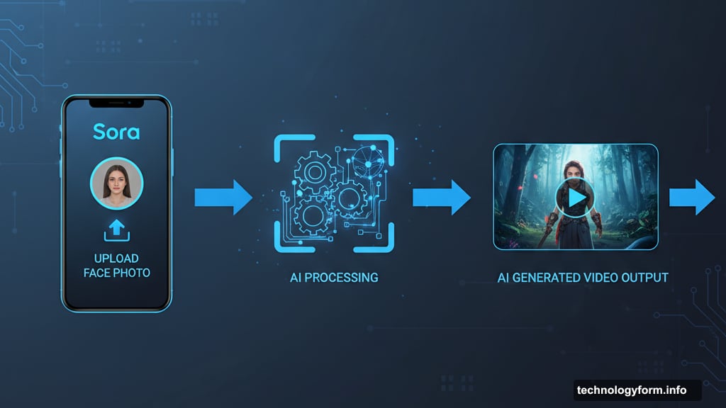 Sora's cameo feature lets users upload face for AI-generated videos