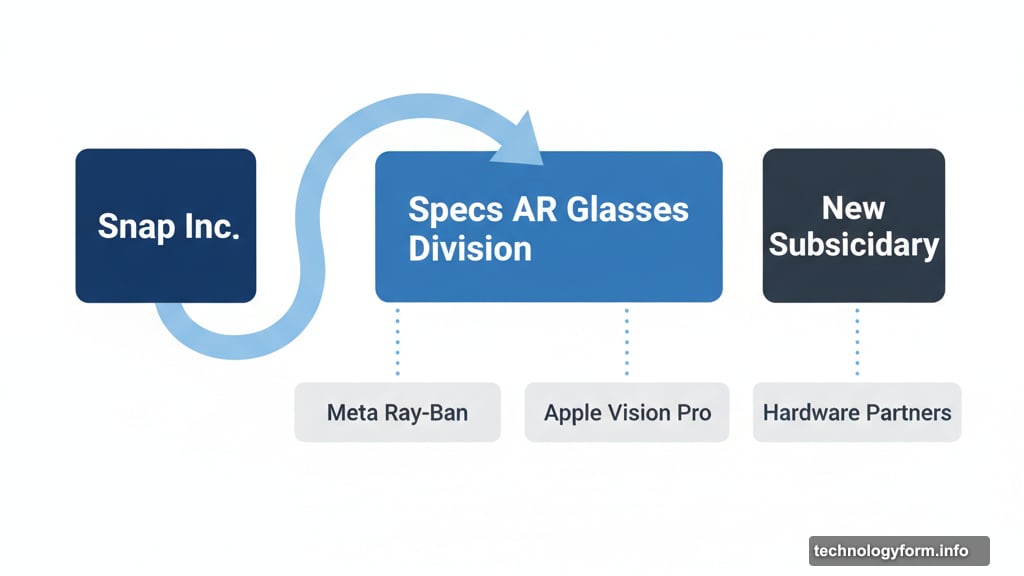 Snap spinning AR glasses division into separate subsidiary for partnerships