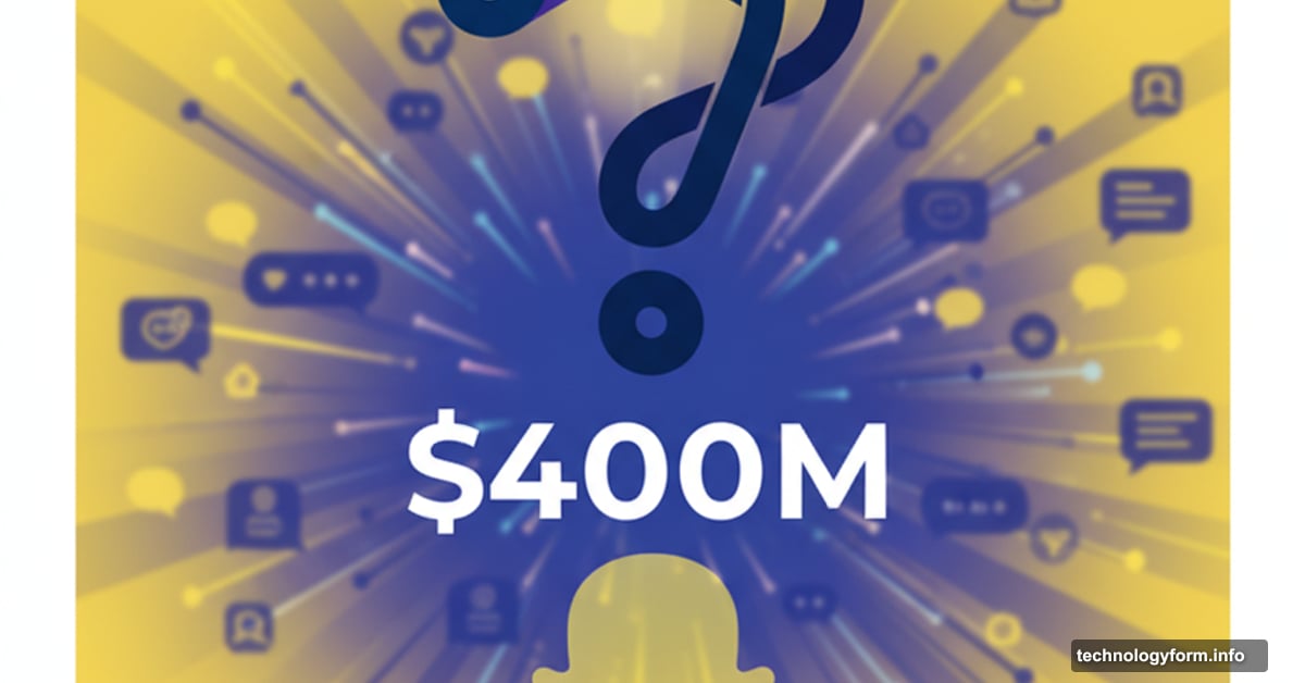 Snapchat ghost logo overshadowed by Perplexity AI in $400M deal