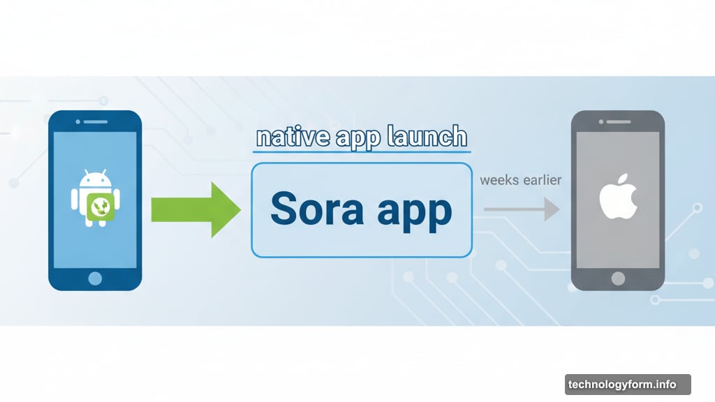 Sora AI video app now works natively on Android phones