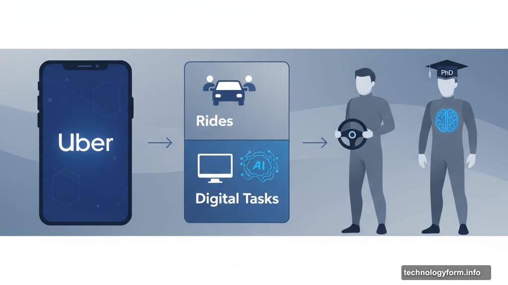 Uber transforming into platform for work including AI training gigs
