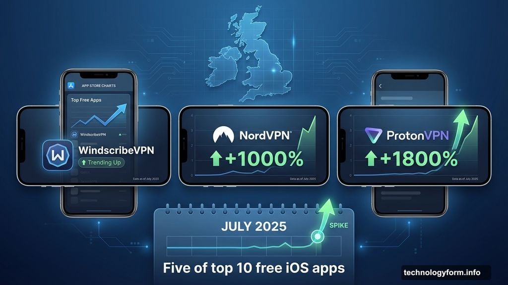 Millions downloaded VPNs after Online Safety Act took effect July 2025